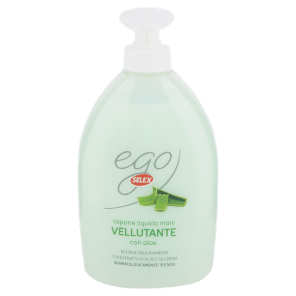 Selex Ego Sapone Liquido Mani Vellutante con Aloe 500 ml