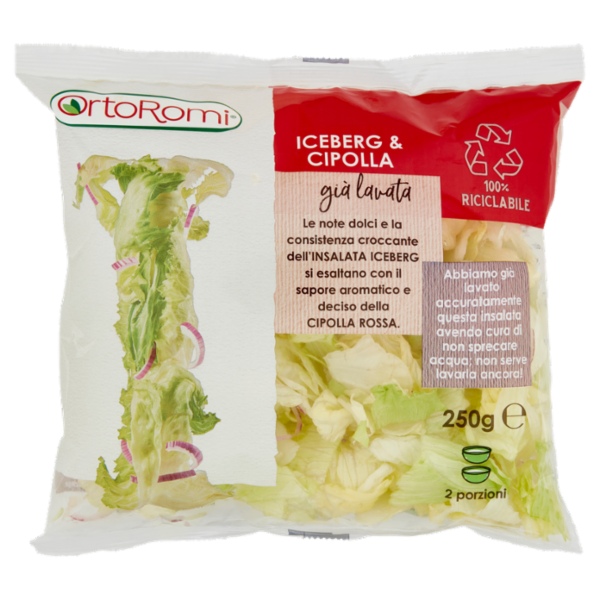 OrtoRomi Iceberg & Cipolla 250 g