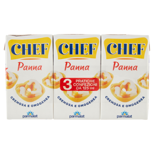 Chef Panna 3 x 125 ml