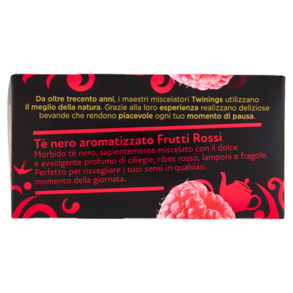Twinings Tè nero aromatizzato Frutti Rossi 20 x 2 g