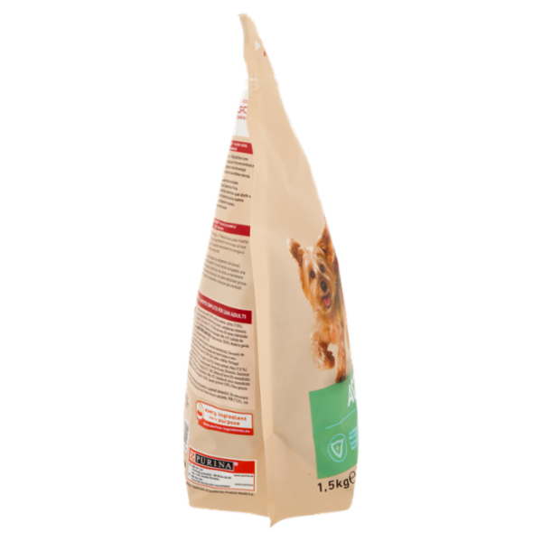 PURINA ONE Mini/Small Active Ricco in Pollo, con Riso 1,5 kg