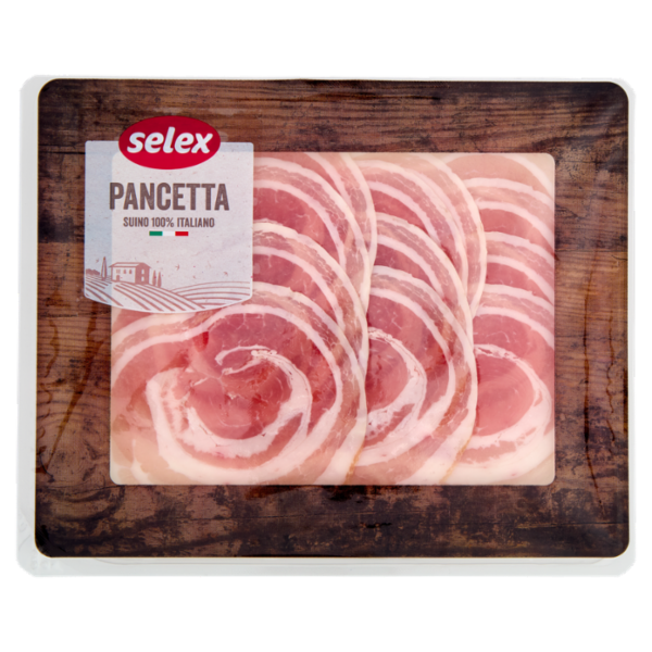Selex Pancetta Arrotolata a Fette 100 g