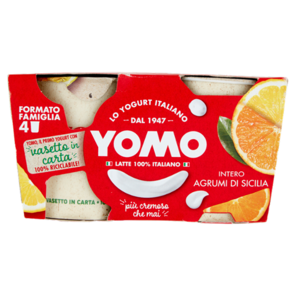 Yomo Intero Agrumi di Sicilia 4 x 125 g