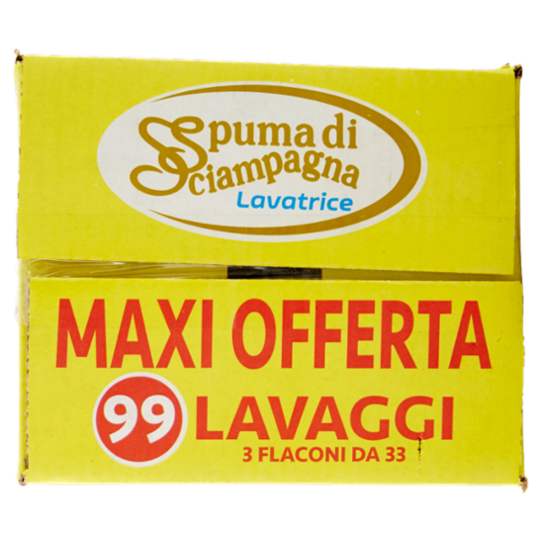 Spuma di Sciampagna Fresco Lavatrice 3 x 1.815 ml