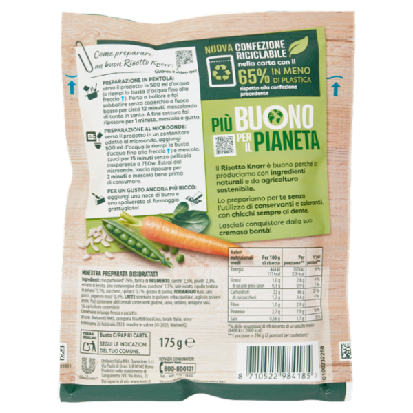 Knorr Risotto Primavera 175 g