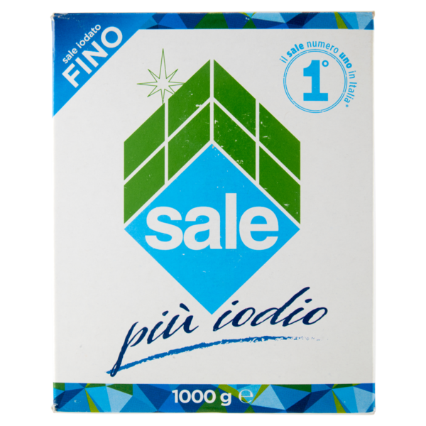 Italkali sale iodato Fino sale più iodio 1000 g