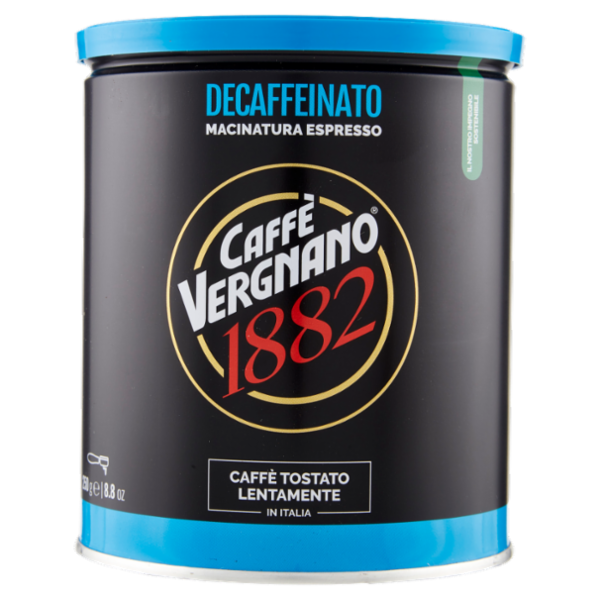 Caffè Vergnano 1882 Decaffeinato Espresso 250 g