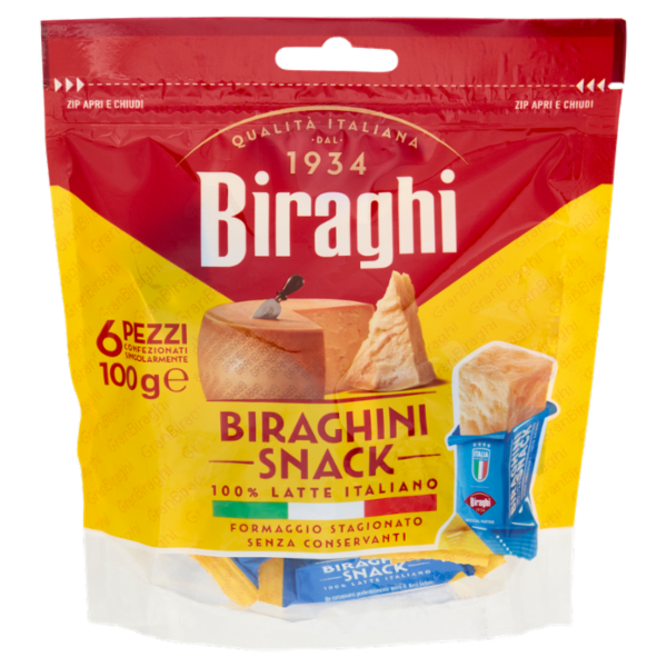 Biraghi Biraghini Snack 6 x 16,67 g