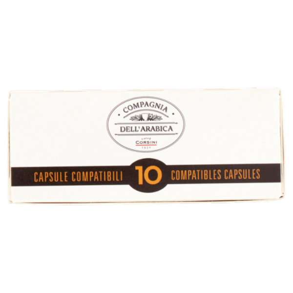 Compagnia dell'Arabica Puro Arabica Kenya Caffè Washed 10 Capsule Compatibili 52 g