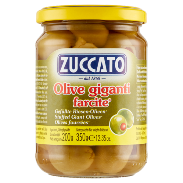 Zuccato Olive giganti farcite* 350 g