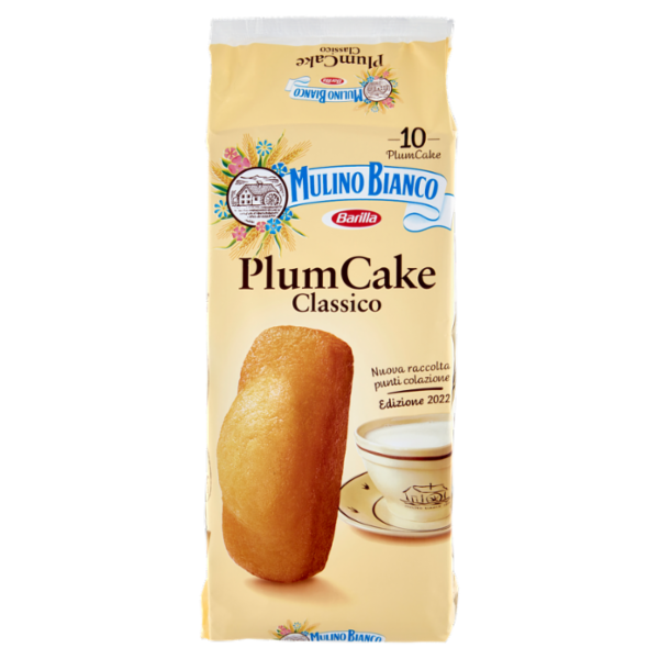 Mulino Bianco PlumCake Merenda con Yogurt Italiano 10 pezzi 330 g