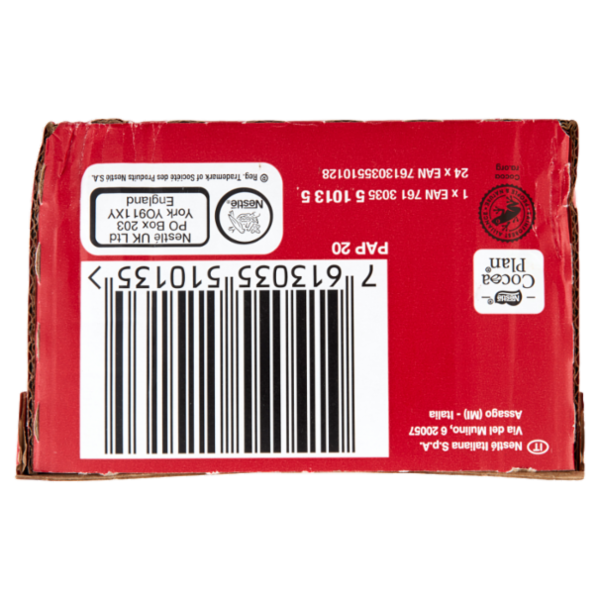 KITKAT Dark Wafer ricoperto di Cioccolato Fondente 24 snack da 41,5g