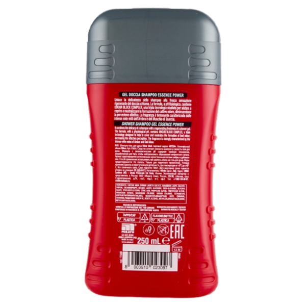 Intesa Pour Homme Gel Doccia Shampoo Rigenerante Essence Power 250 mL