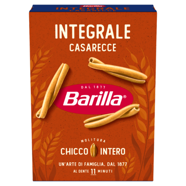 Barilla Pasta Integrale Casarecce 100% grano italiano 500 g