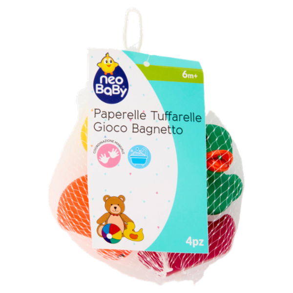 neo Baby Paperelle Tuffarelle Gioco Bagnetto 6m+