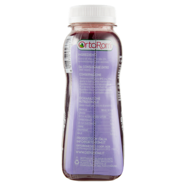 OrtoRomi Estratto di Mirtillo mela 250 ml