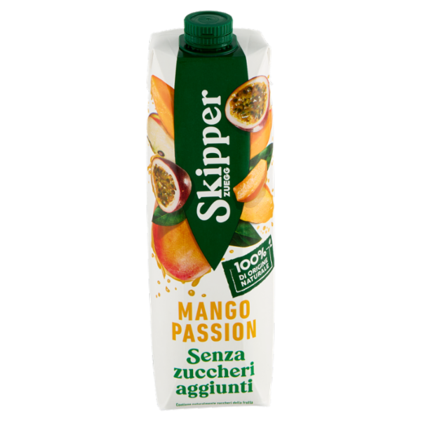 Zuegg Skipper Senza zuccheri aggiunti* Mango Passion 1000 ml