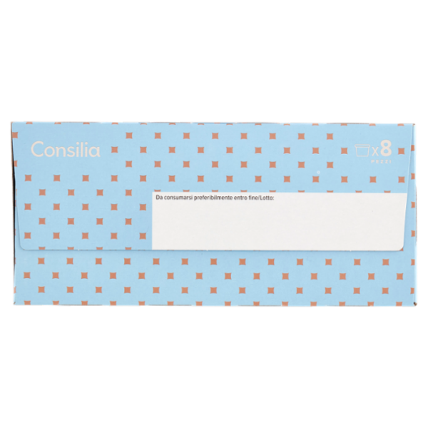 Consilia 8 Coppette di Gelato Cioccolato e Panna 400 g