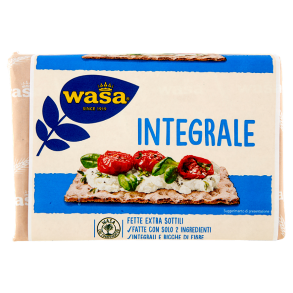 Wasa Integrale Cracker con Solo Due Ingredienti 270g