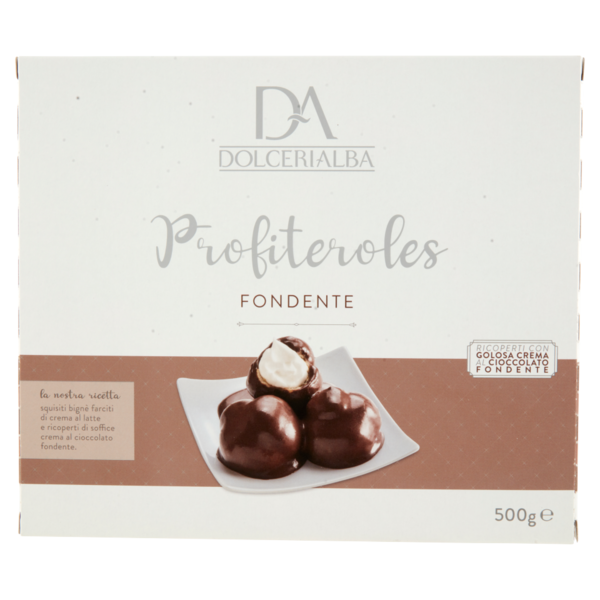 Dolcerialba Profiteroles Fondente 9 Profiteroles 500 g