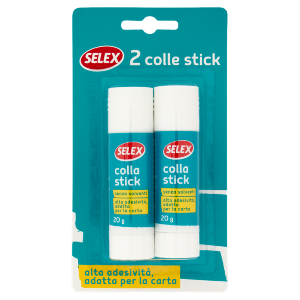 Selex Colla Stick 20 gr 2 pezzi