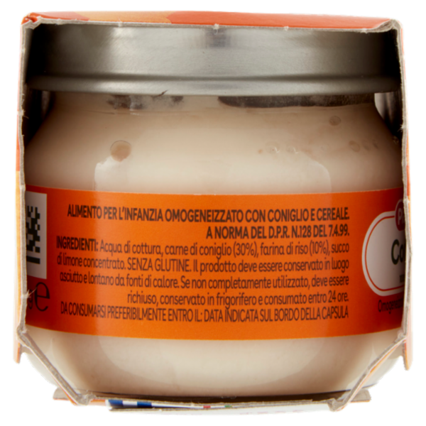 Plasmon Omogeneizzato Coniglio con cereale 3 x 80 g