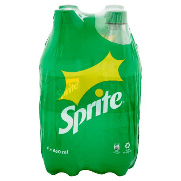 SPRITE, Bibita gassata 660 ml x4 (PET)