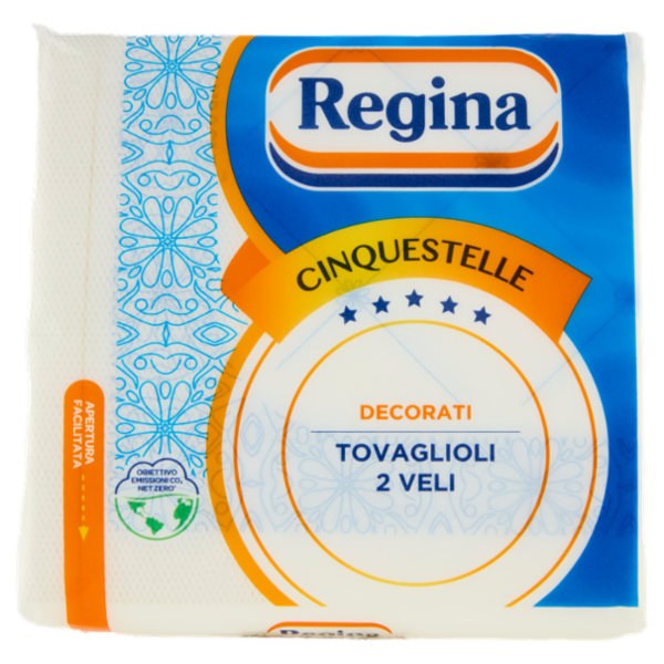 Regina Cinquestelle tovaglioli 2 veli 38x38 43 pezzi