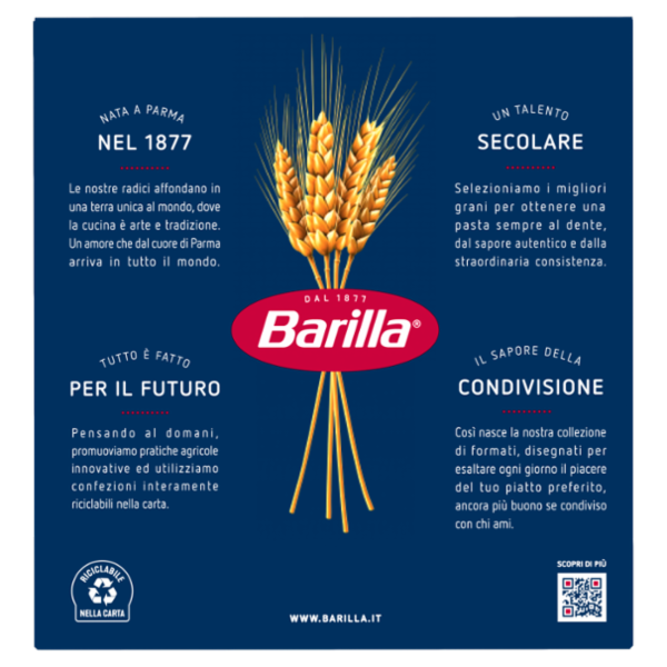Barilla Pasta Fusilli n.98 100% Grano Italiano 1Kg