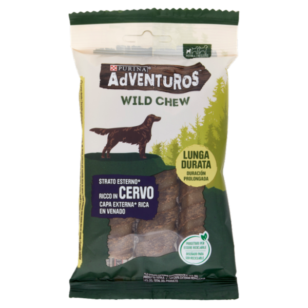 PURINA ADVENTUROS Wild Chew Cervo Small 150 g