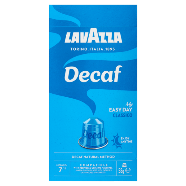 Lavazza Dek Compatibile con Nespresso Original 10 Capsule 58 g