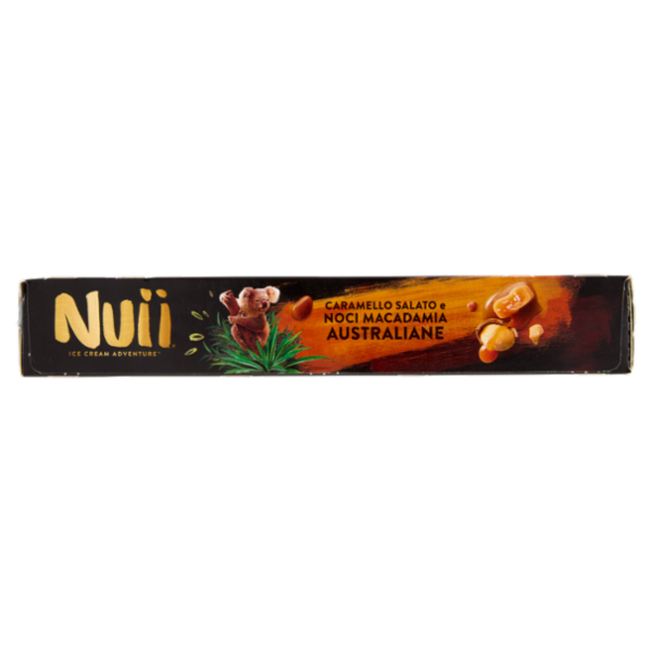 NUII Caramello Salato e Noci Macadamia Australiane 4 x 68 g