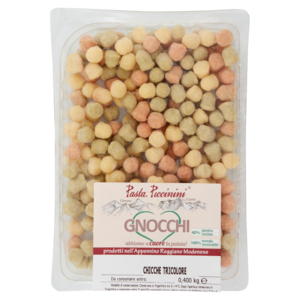 Pasta Piccinini Chicche Tricolore 0,400 Kg