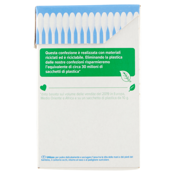 JOHNSON'S Baby, Cotton Fioc, 100% in Puro Cotone, per Tutta La Famiglia, 100pz