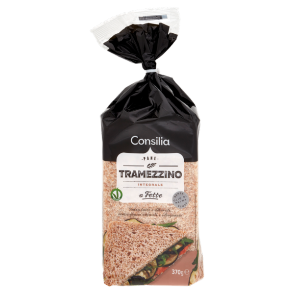 Consilia Pane per Tramezzini Integrale 370 g