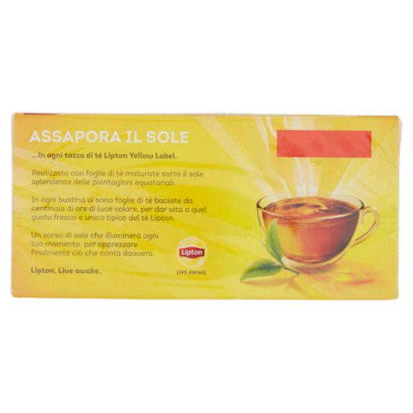 Lipton Yellow Label 25 Filtri 37,5 g