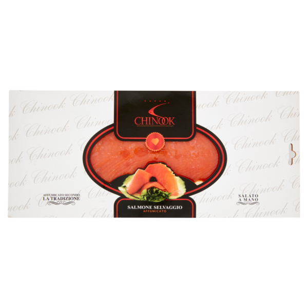 Chinook Salmone Selvaggio Affumicato 200 g