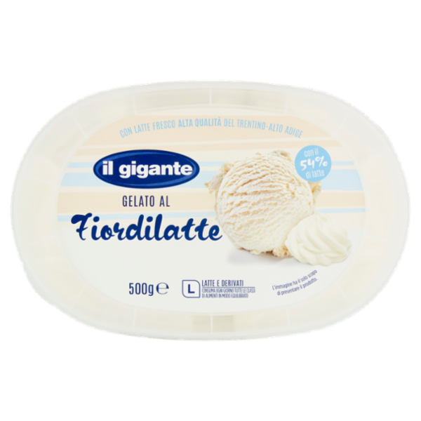 IL GIGANTE Gelato al Fiordilatte 500 g