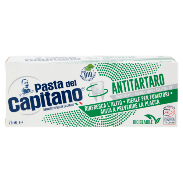 Pasta del Capitano Antitartaro 75 ML