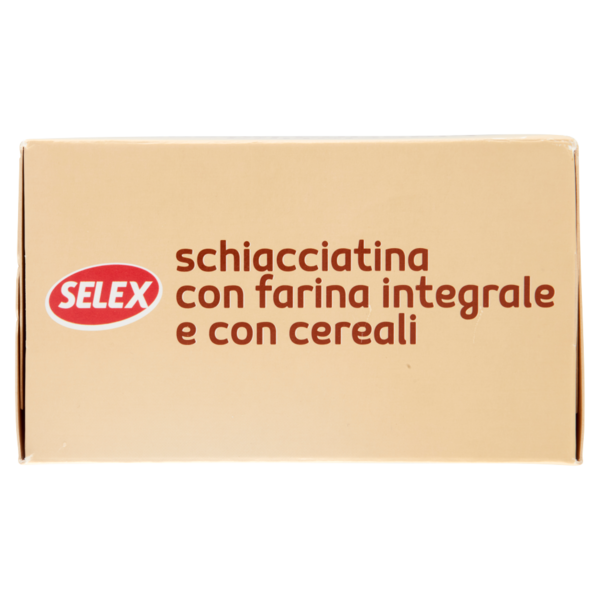 Selex Schiacciatina Integrale ai Cereali 4 Porzioni da 36 g 140g
