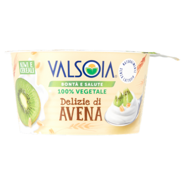 Valsoia Bontà e Salute Delizie di Avena - Kiwi e Cereali 150g