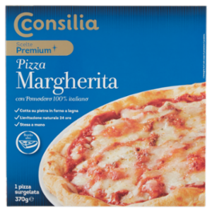 Consilia Scelte Premium Pizza Margherita Con Pomodoro 100% Italiano 370 g