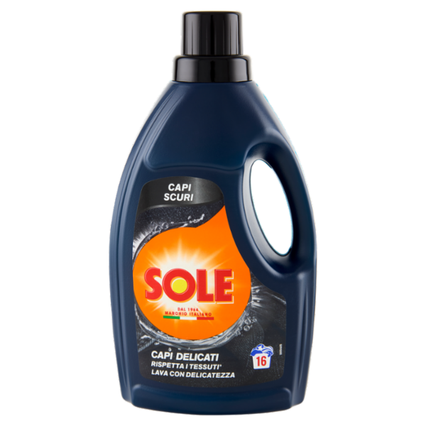 Sole Detersivo lavatrice Capi Scuri 16 lavaggi 1 L