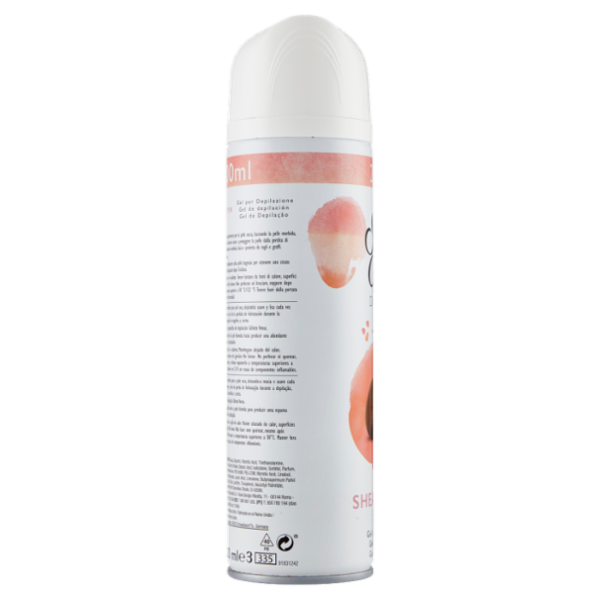 Satin Care Gel per Depilazione Donna per Pelle Secca, Idratante con Burro di Karitè, 200 ml