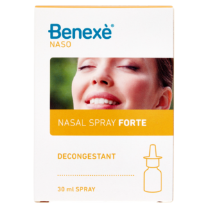 Benexè Naso Spray Nasale Forte Decongestionante 30 Ml