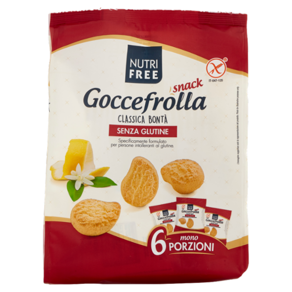 Nutrifree Goccefrolla snack Classica Bontà Senza Glutine 240 g