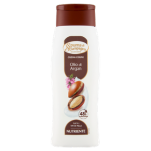 Spuma Di Sciampagna Benessere Nutriente Crema Corpo Olio Di Argan 250 Ml