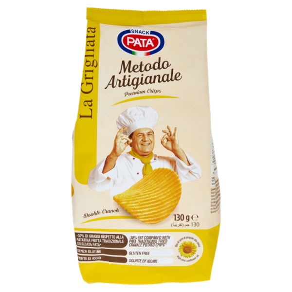 Pata la Grigliata Metodo Artigianale Double Crunch 130 g