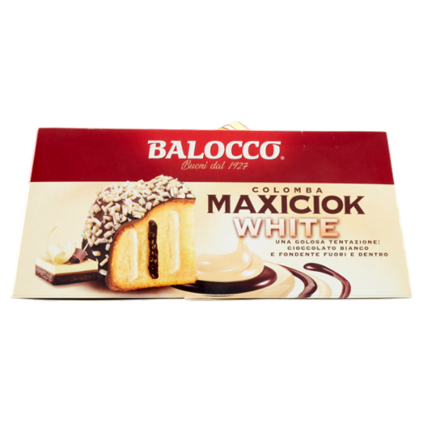 Balocco Colomba Maxiciok White 750 g