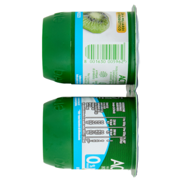 Activia 0% Grassi Kiwi in pezzi 4 x 125 g